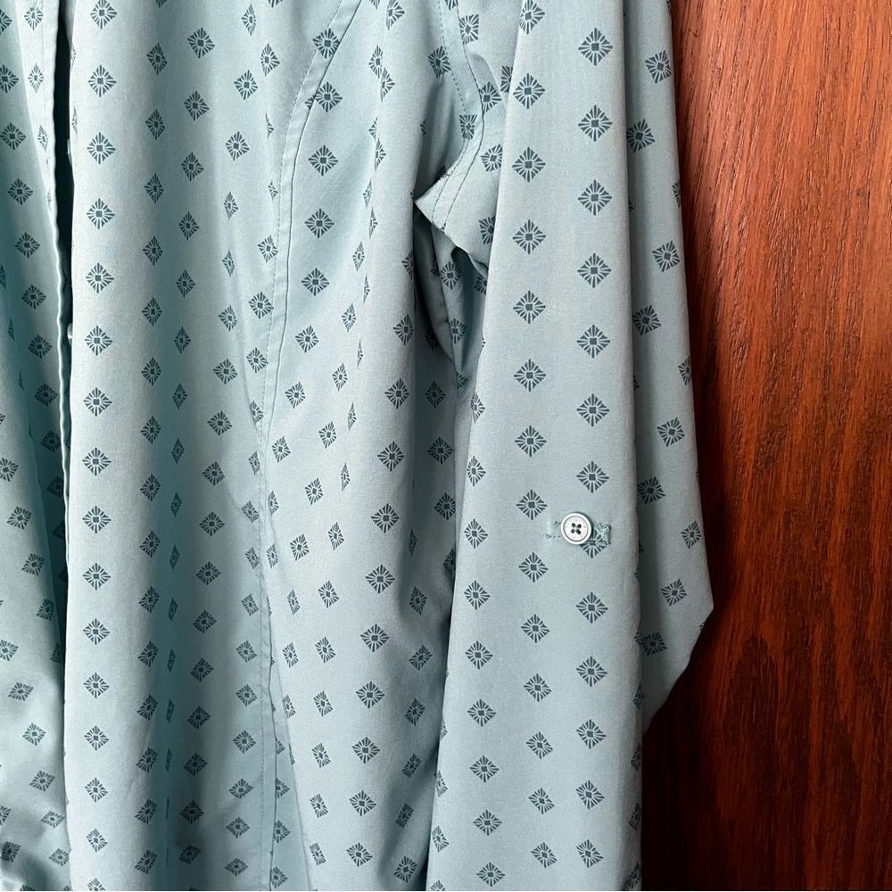 Orvis Button Up Polyester Blouse - image 7